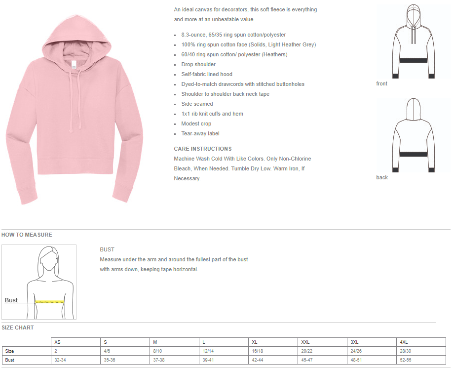 Feral Woman Cropped Hoodie