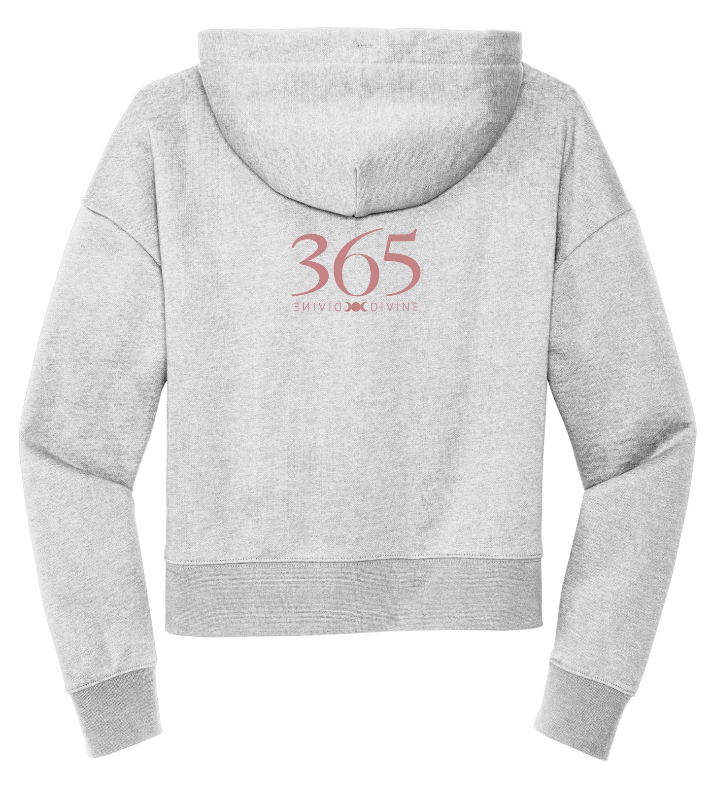 Feral Woman Cropped Hoodie