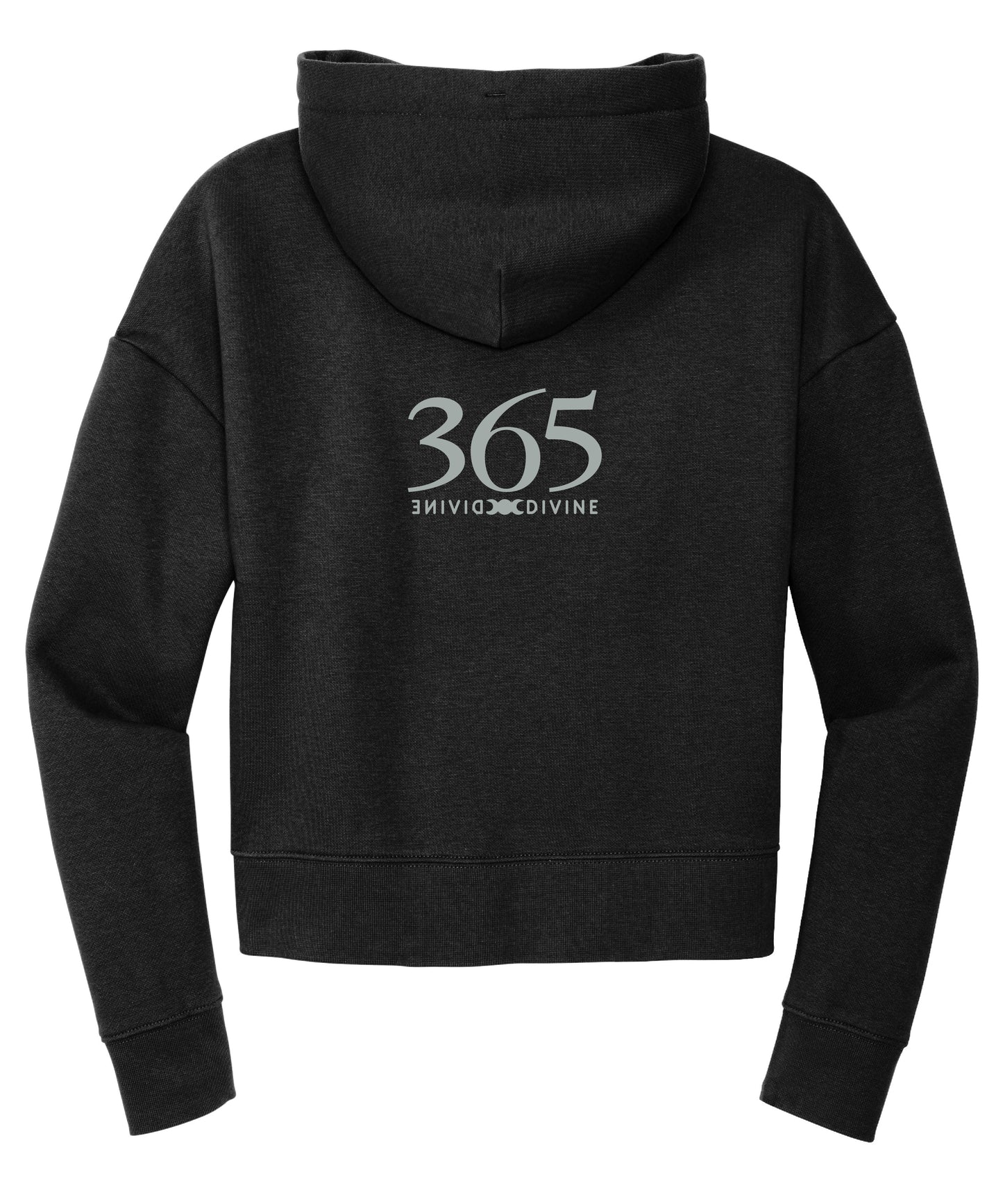 Feral Woman Cropped Hoodie