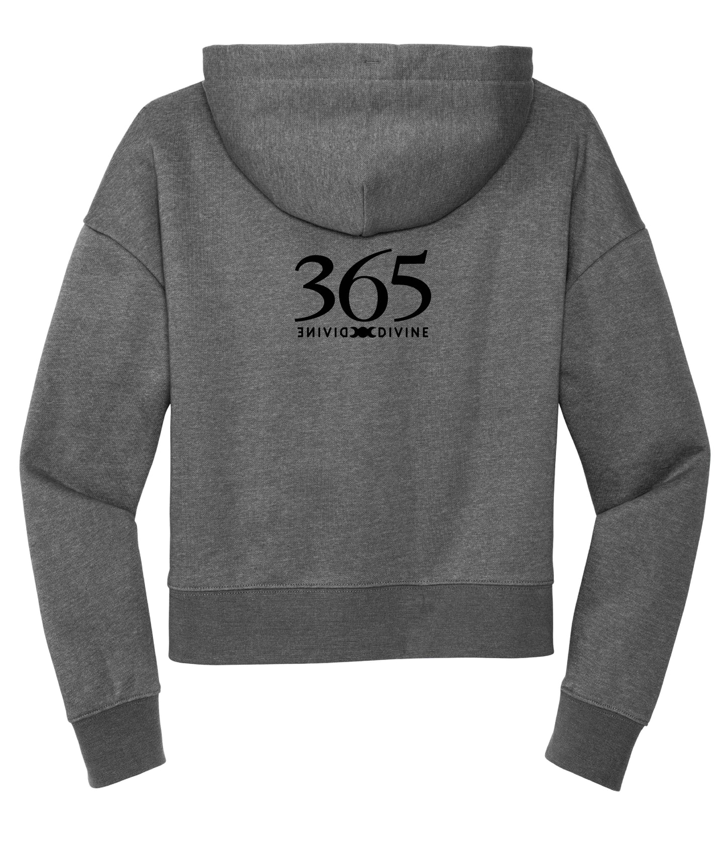 Feral Woman Cropped Hoodie