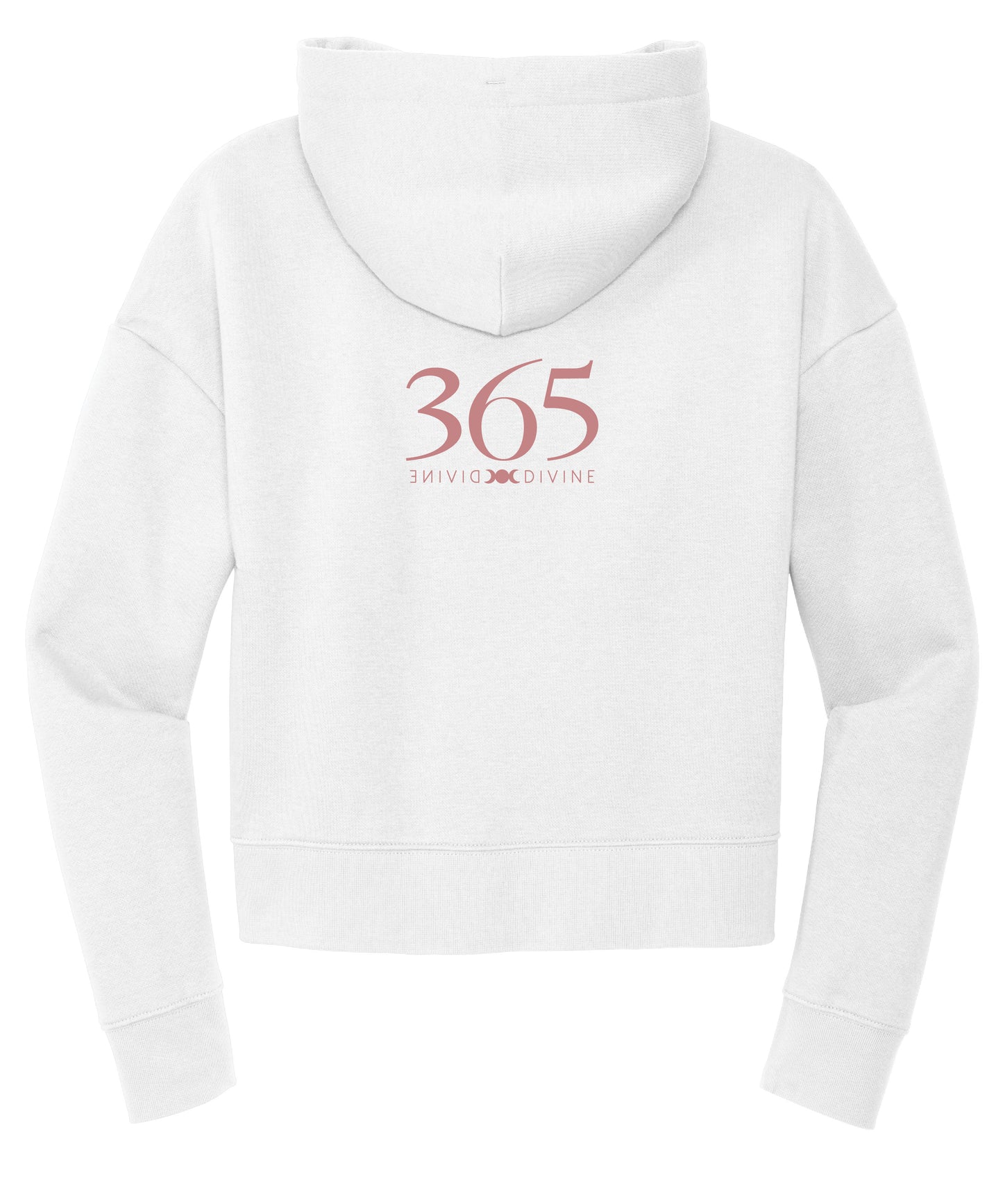 Feral Woman Cropped Hoodie